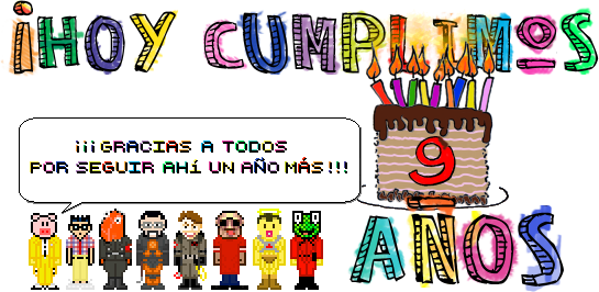 ¡Hoy cumplimos 9 años!